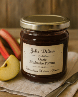 Gelée Rhubarbe Pomme